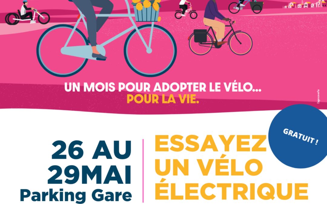 MAI A VELO 2023 : Essayez un vélo électrique