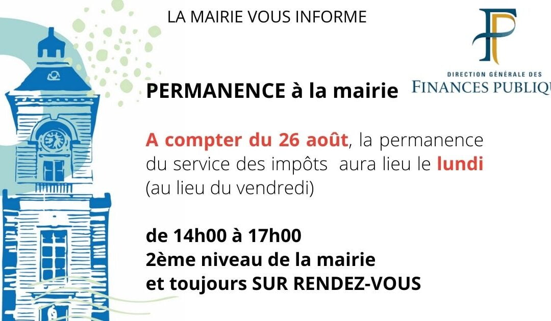 FINANCES PUBLIQUES : NOUVEAU JOUR DE PERMANENCE