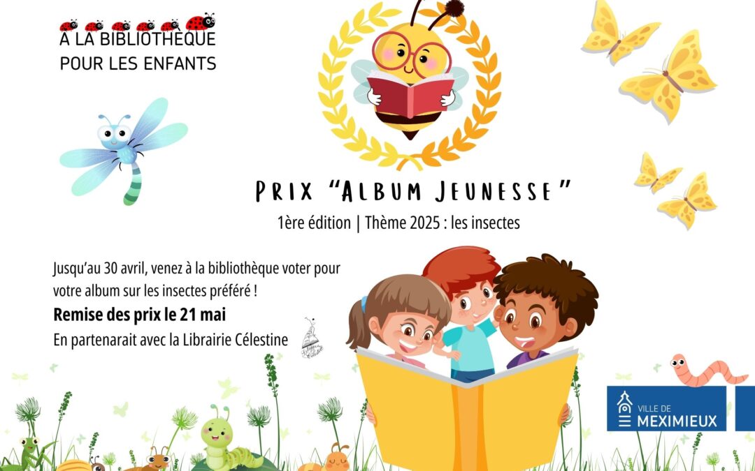 BIBLIOTHEQUE | PRIX DE L’ALBUM JEUNESSE 2025