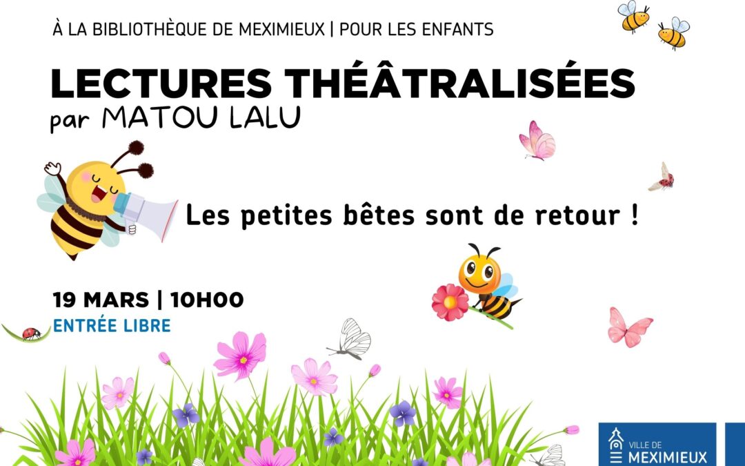 LECTURES THEATRALISEES  LE 19 MARS