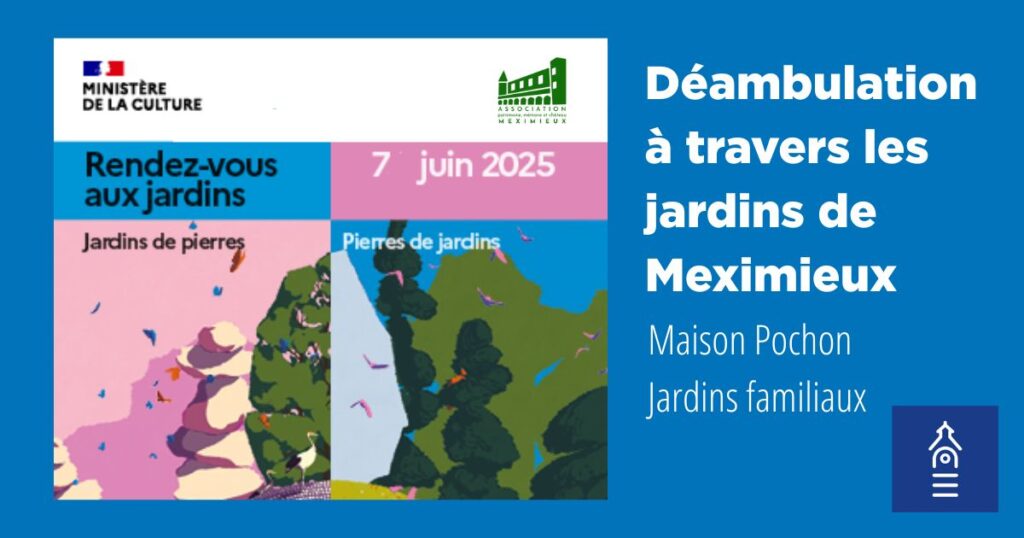 Déambulation jardins MEXimieux