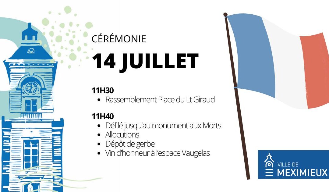 CÉRÉMONIE DU 14 JUILLET