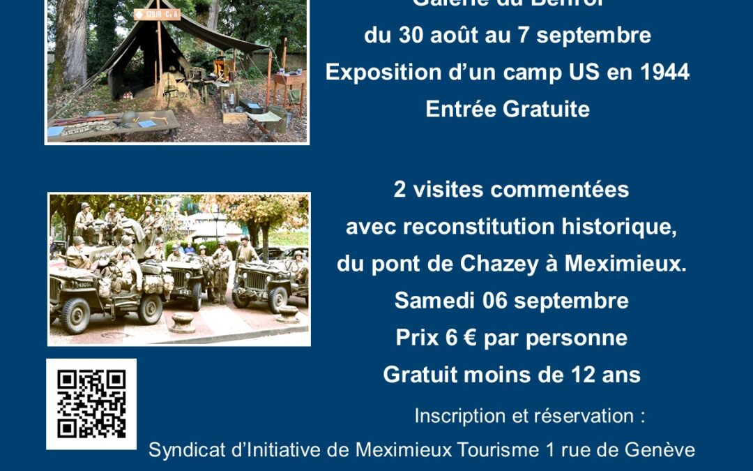 RECONSTITUTION BATAILLE DE MEXIMIEUX