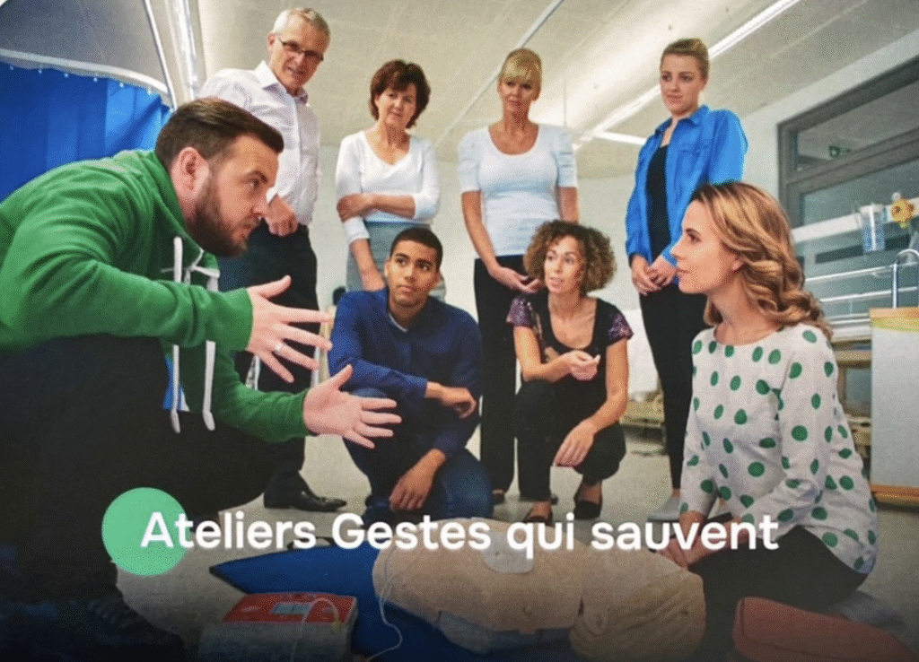 atelier groupama les gestes qui sauvent