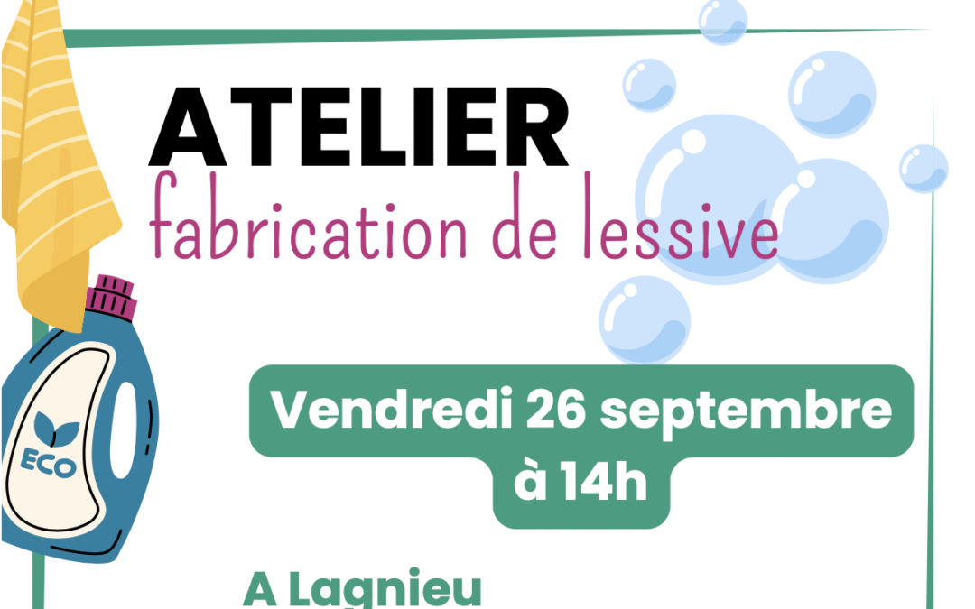 Atelier « Fabrication de lessive »