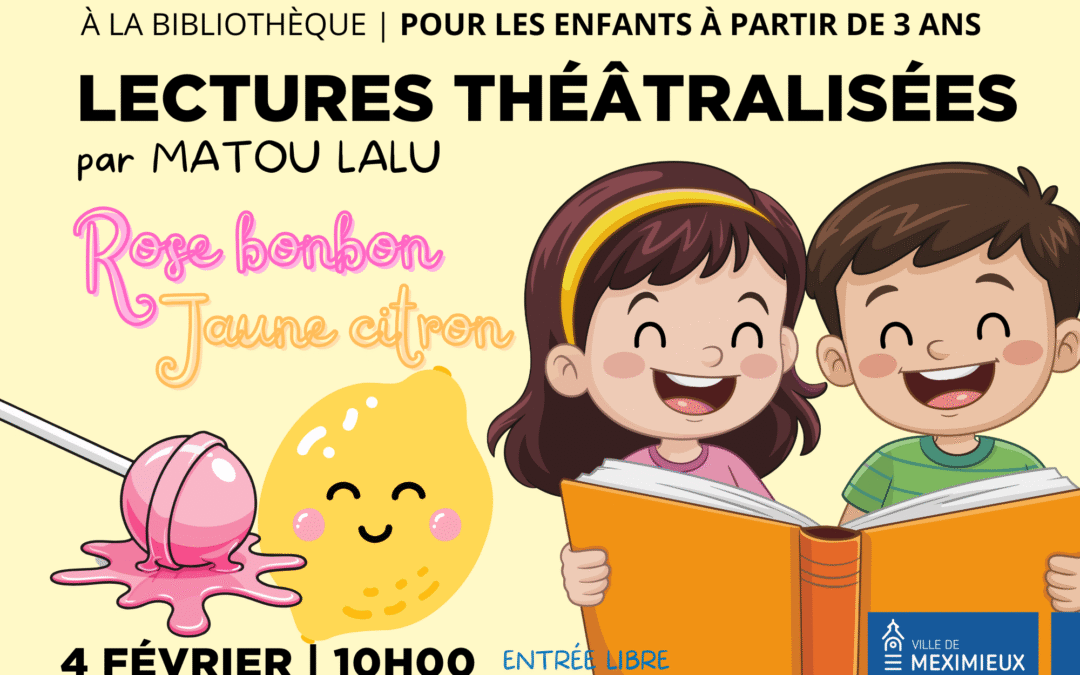LECTURES THÉATRALISÉES | 4 FÉVRIER