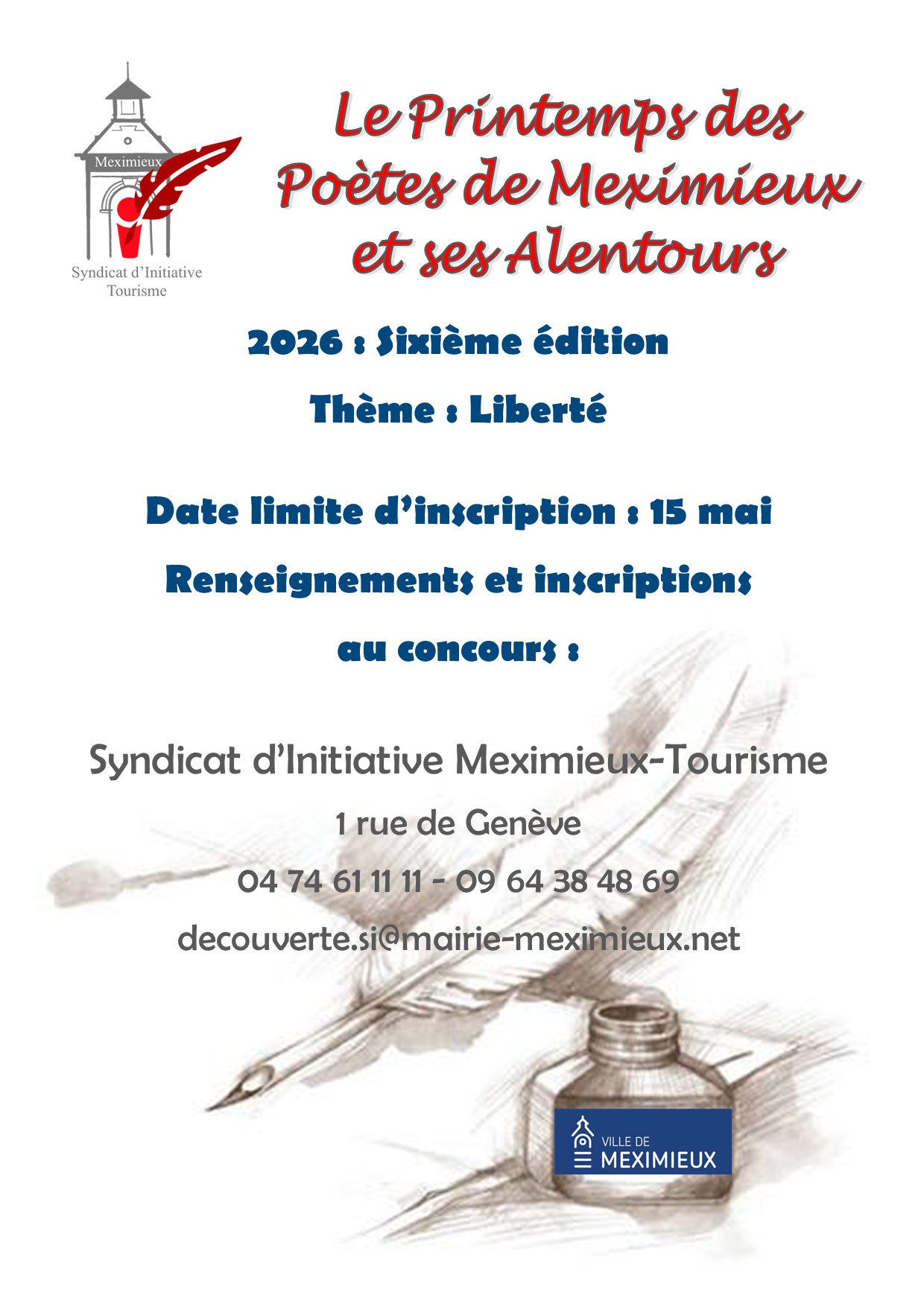 CANTINE MEXIMIEUX INSCRIPTION