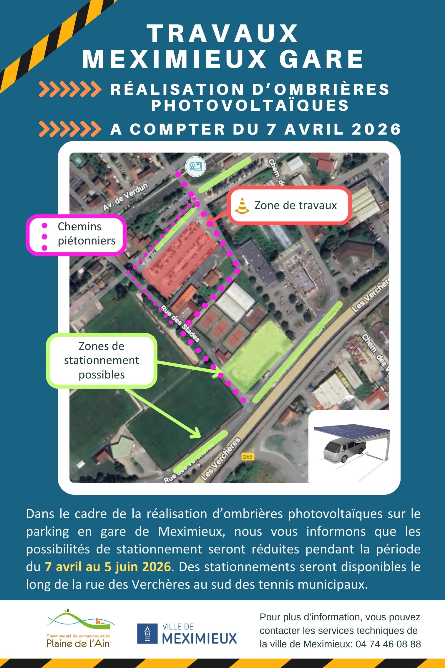 40X60 Travaux gare de Meximieux CANTINE MEXIMIEUX INSCRIPTION