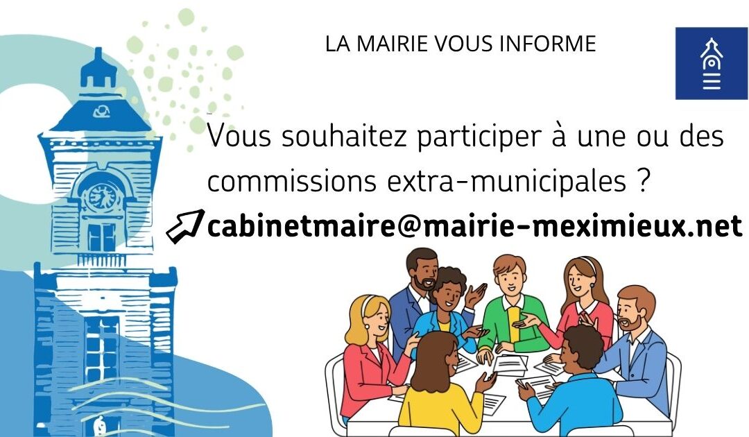 COMMISSIONS EXTRA-MUNICIPALES | APPEL A CANDIDATURES